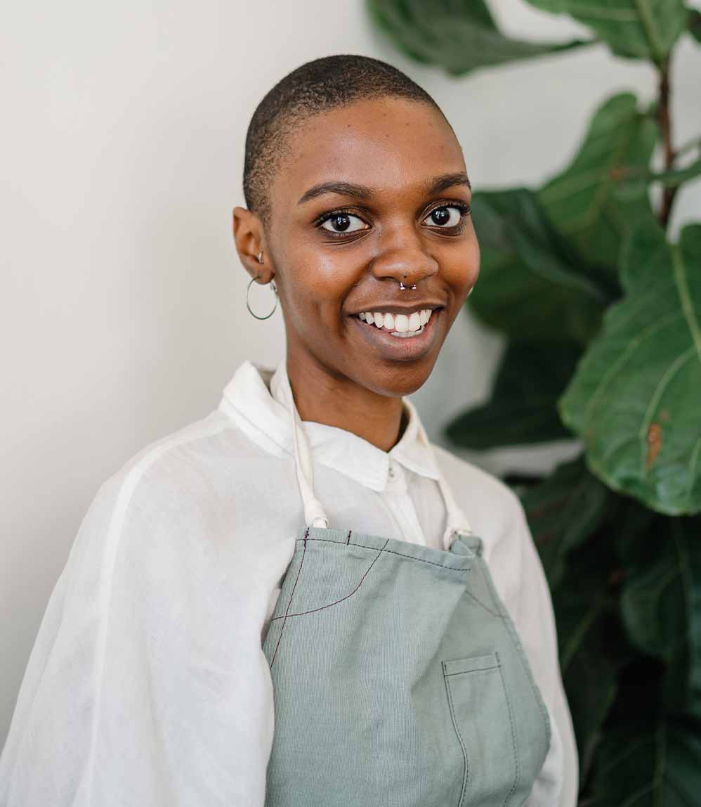 Person Wearing an Apron Person Wearing an Apron