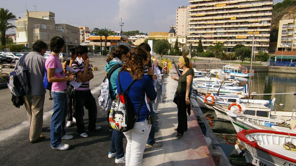 barques al port